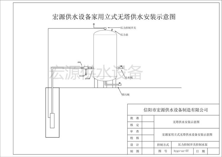 無(wú)塔供水器怎么安裝？